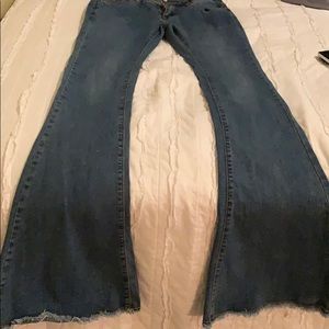 Bell bottom jeans